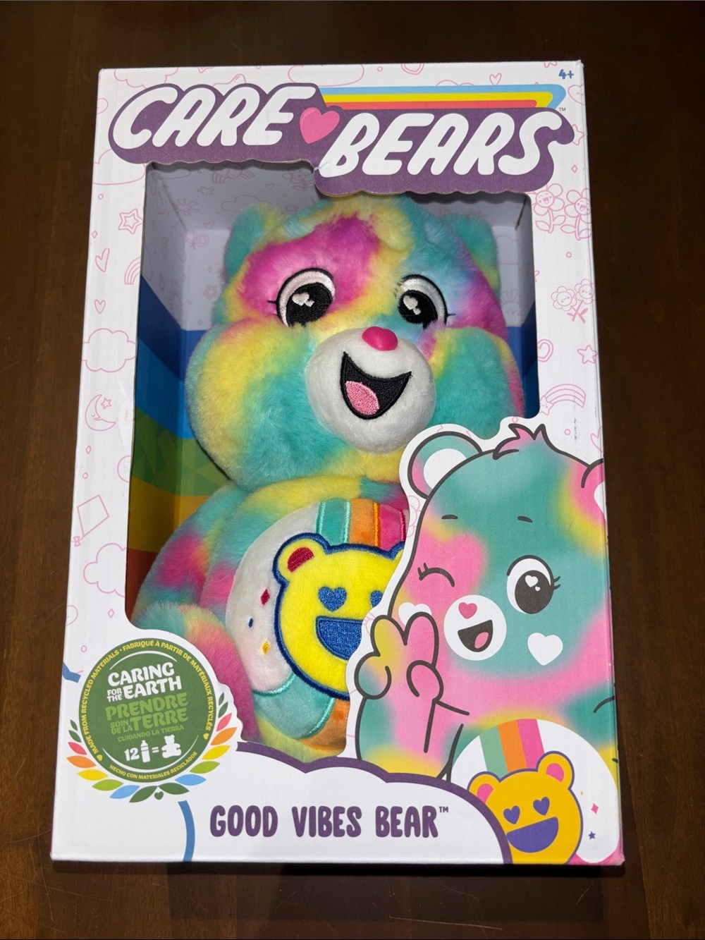 🧸🌈NWT Care Bears Good Vibes Bear (In Box) | New & Unopened | Collectible Gift